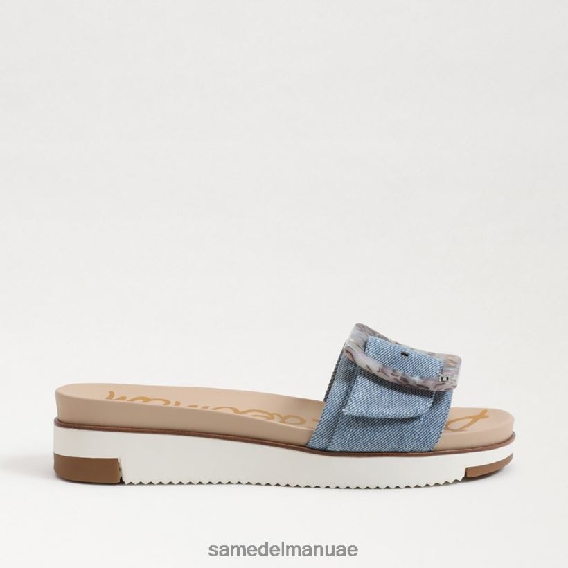 مونتروز الأزرق أحذية Sam Edelman نحيف صندل أريان المنزلق 246L6T180