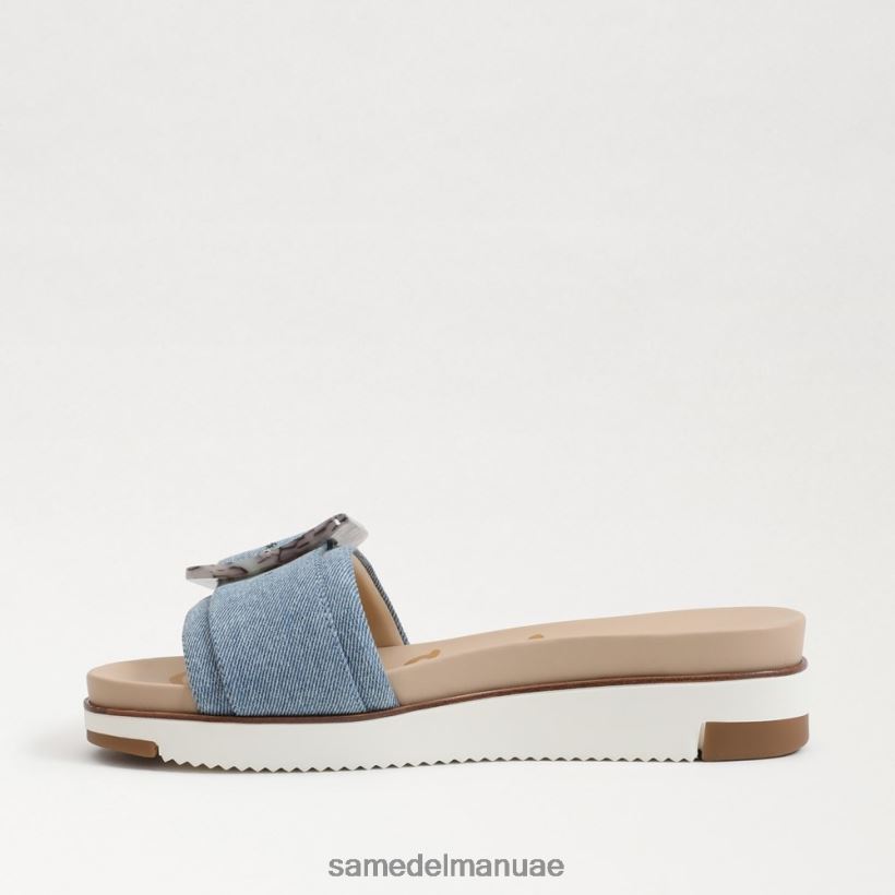 مونتروز الأزرق أحذية Sam Edelman نحيف صندل أريان المنزلق 246L6T180