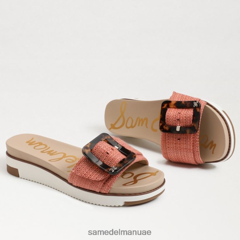 الجص الوردي أحذية Sam Edelman نحيف صندل أريان المنزلق 246L6T181