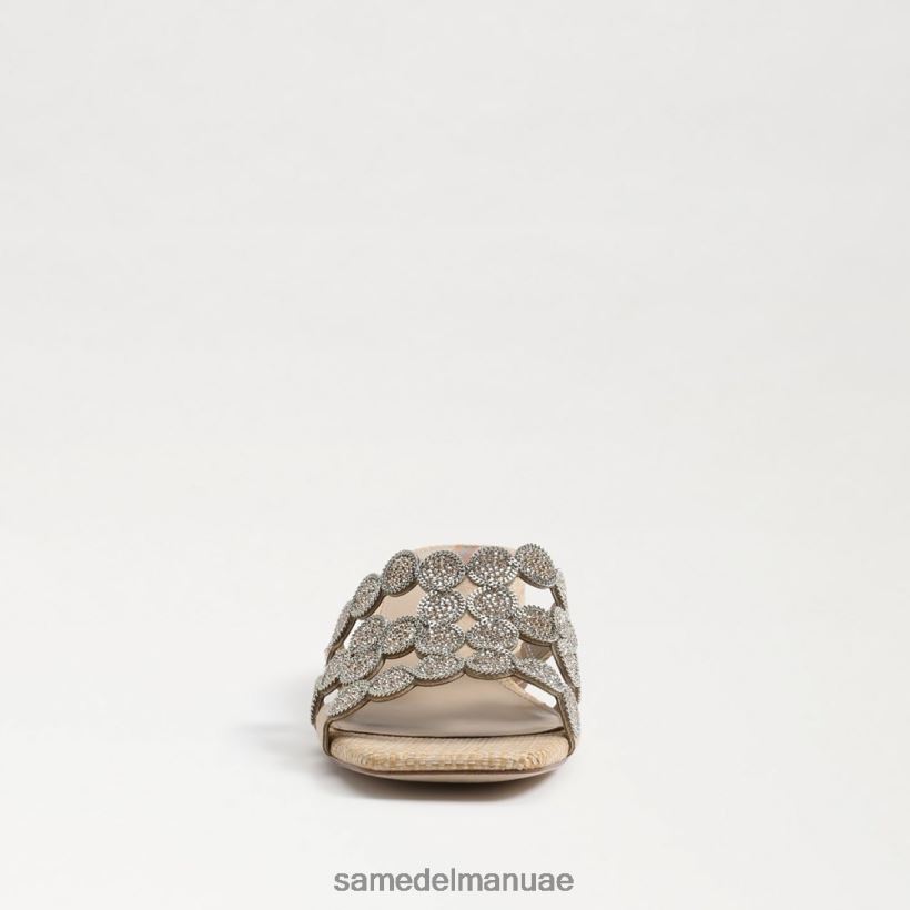 أوراق الذهب أحذية Sam Edelman نحيف صندل شتوي بكعب منزلق 246L6T185