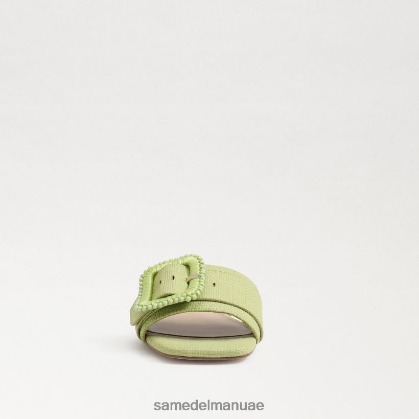 الكمثرى الصيف أحذية Sam Edelman نحيف صندل منزلق مطرز بالشماس 246L6T195