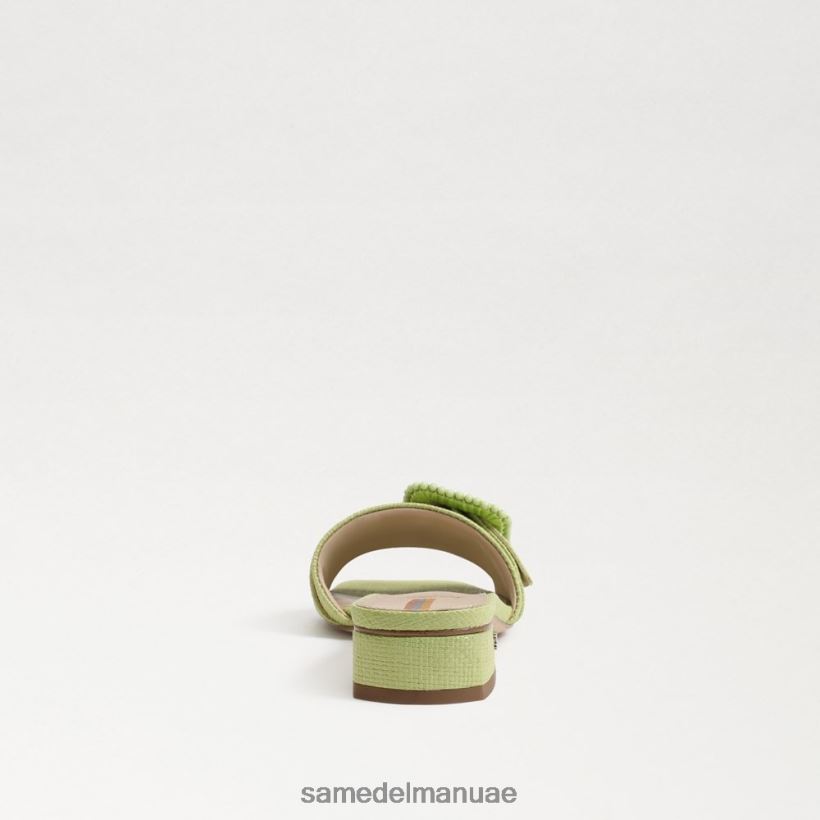 الكمثرى الصيف أحذية Sam Edelman نحيف صندل منزلق مطرز بالشماس 246L6T195
