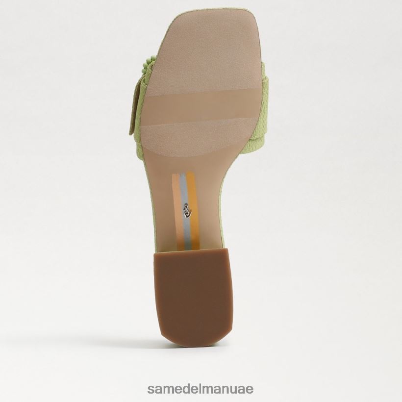 الكمثرى الصيف أحذية Sam Edelman نحيف صندل منزلق مطرز بالشماس 246L6T195
