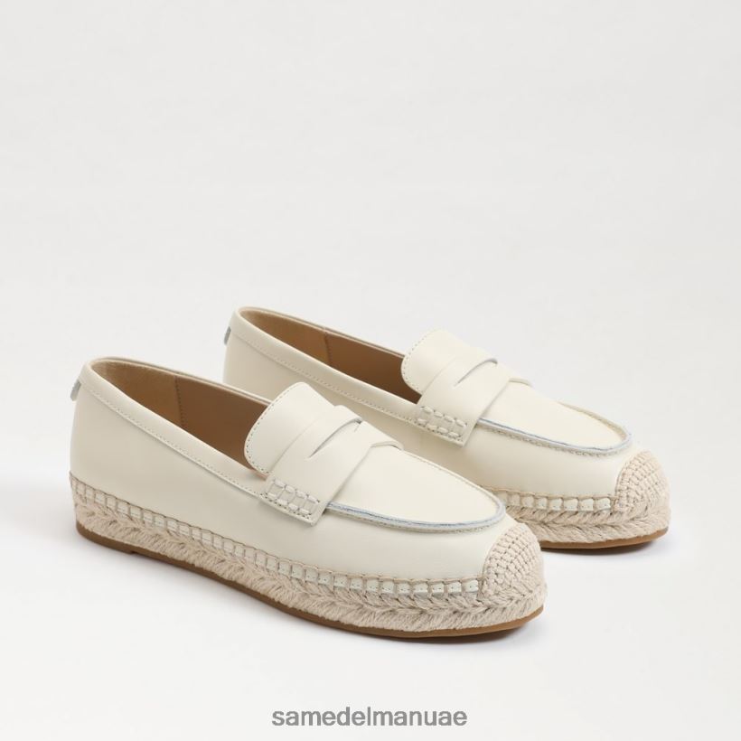 العاج الحديث أحذية Sam Edelman نحيف حذاء كاي إسبادريل مسطح 246L6T201