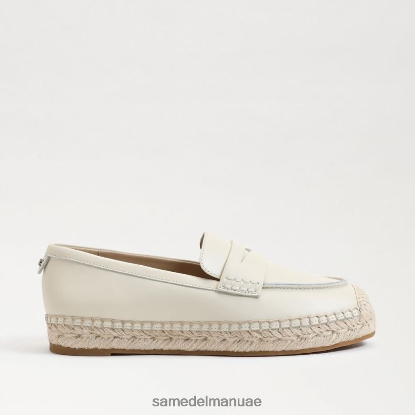 العاج الحديث أحذية Sam Edelman نحيف حذاء كاي إسبادريل مسطح 246L6T201