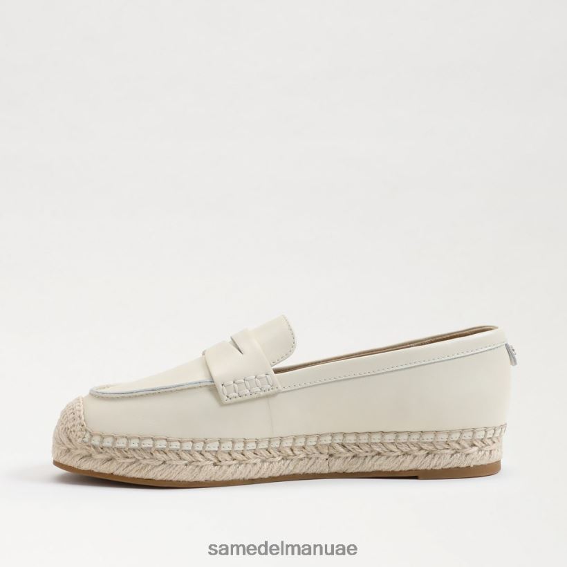 العاج الحديث أحذية Sam Edelman نحيف حذاء كاي إسبادريل مسطح 246L6T201