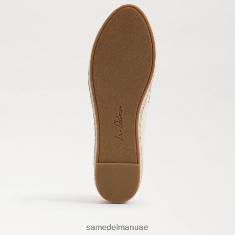 العاج الحديث أحذية Sam Edelman نحيف حذاء كاي إسبادريل مسطح 246L6T201