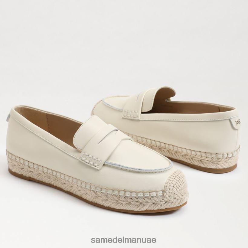 العاج الحديث أحذية Sam Edelman نحيف حذاء كاي إسبادريل مسطح 246L6T201