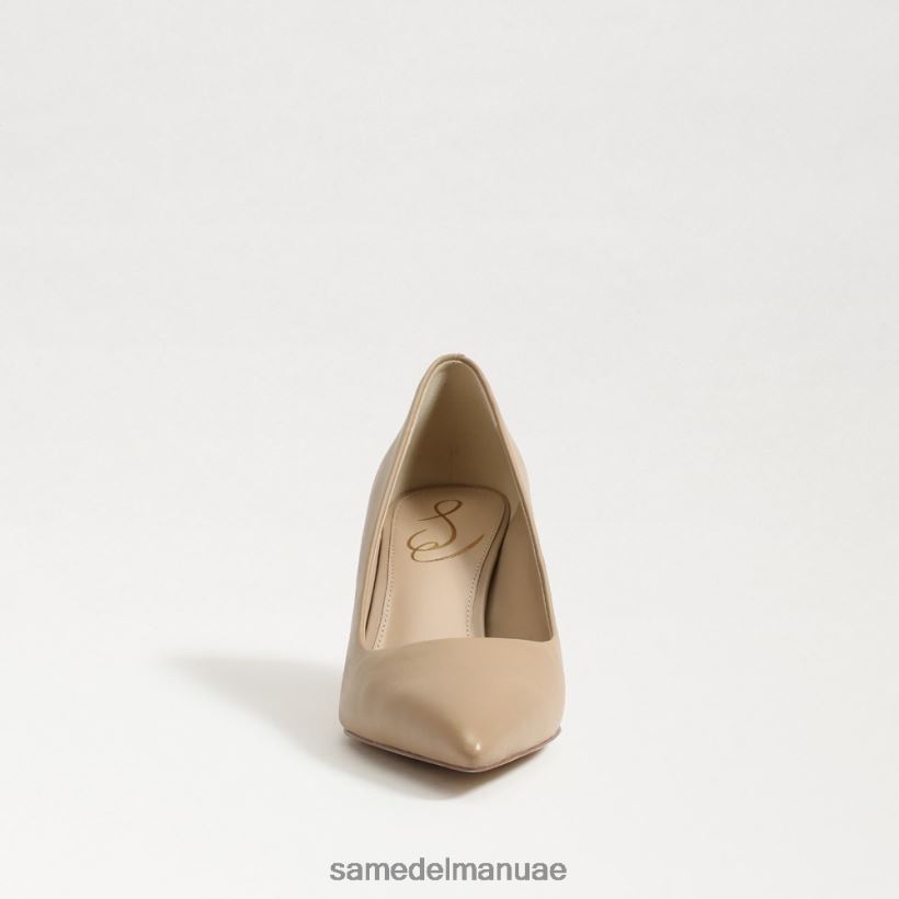 جلد بيج ناعم أحذية Sam Edelman نحيف مضخة كعب فيينا هريرة 246L6T208
