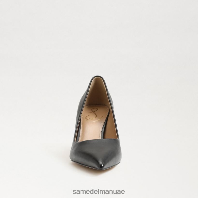 جلد أسود أحذية Sam Edelman نحيف مضخة كعب فيينا هريرة 246L6T209