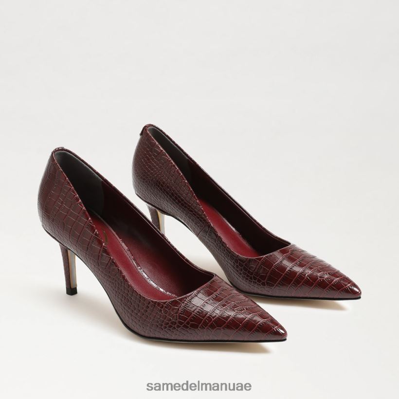 تمساح راوند أحذية Sam Edelman نحيف مضخة كعب فيينا هريرة 246L6T212