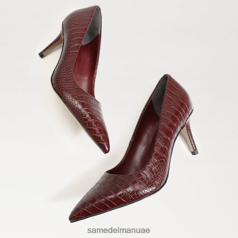 تمساح راوند أحذية Sam Edelman نحيف مضخة كعب فيينا هريرة 246L6T212