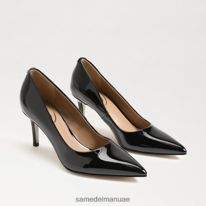أسود براءة اختراع أحذية Sam Edelman نحيف مضخة كعب فيينا هريرة 246L6T213