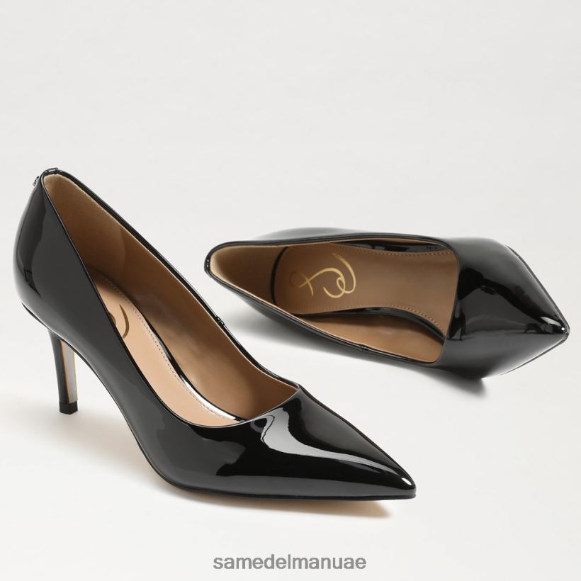 أسود براءة اختراع أحذية Sam Edelman نحيف مضخة كعب فيينا هريرة 246L6T213