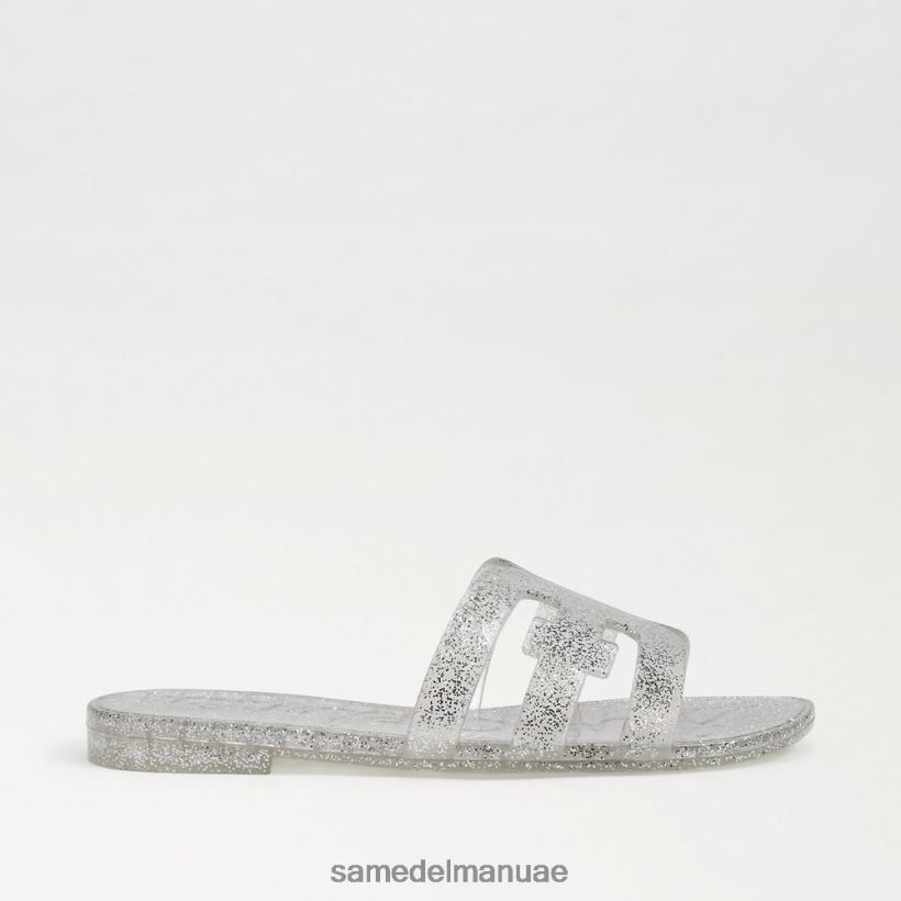 فضة أحذية Sam Edelman نحيف صندل جيلي منزلق 246L6T218