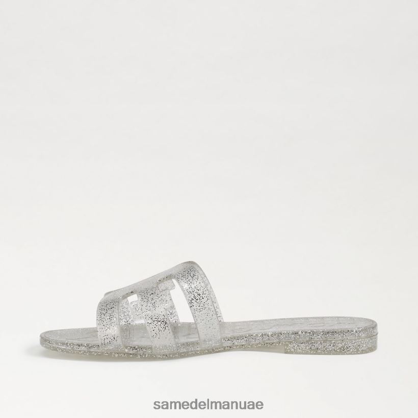 فضة أحذية Sam Edelman نحيف صندل جيلي منزلق 246L6T218