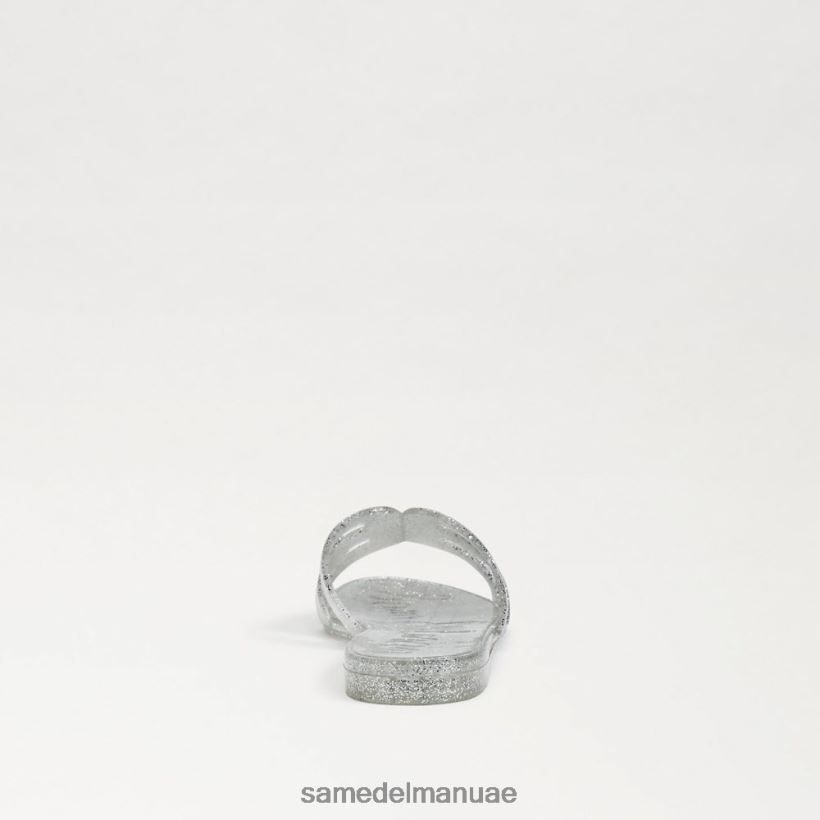فضة أحذية Sam Edelman نحيف صندل جيلي منزلق 246L6T218