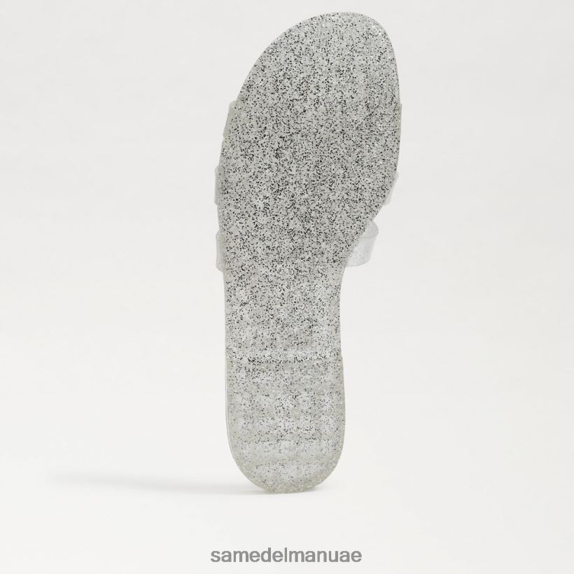 فضة أحذية Sam Edelman نحيف صندل جيلي منزلق 246L6T218
