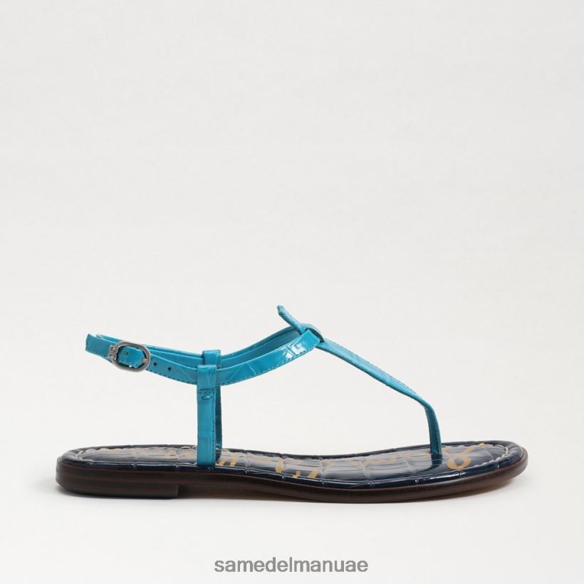 ميلوس الأزرق أحذية Sam Edelman نحيف صندل جيجي ثونغ 246L6T226