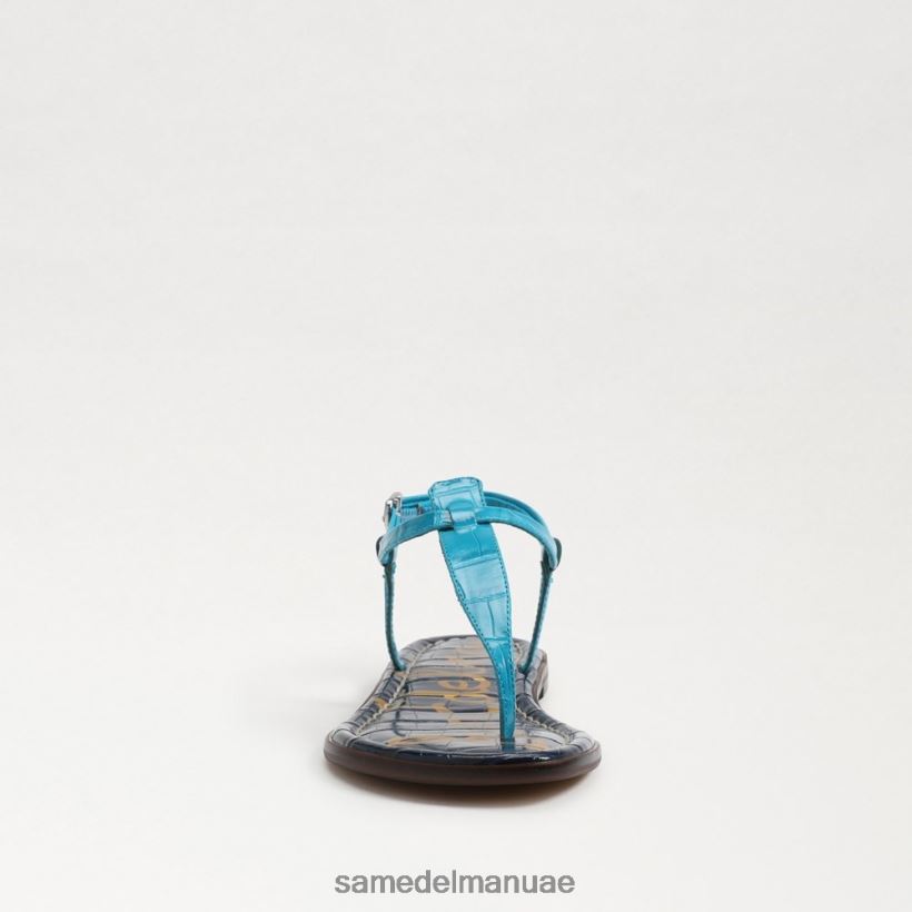 ميلوس الأزرق أحذية Sam Edelman نحيف صندل جيجي ثونغ 246L6T226