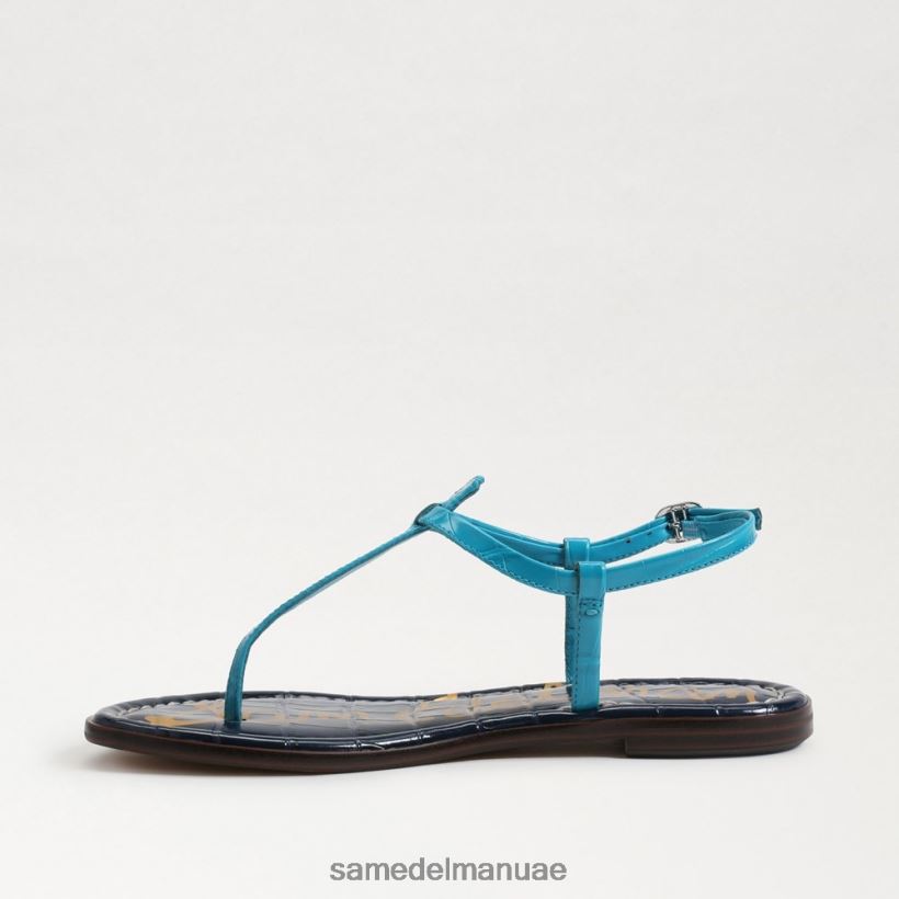 ميلوس الأزرق أحذية Sam Edelman نحيف صندل جيجي ثونغ 246L6T226
