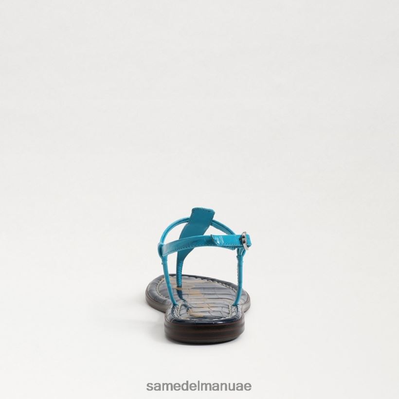 ميلوس الأزرق أحذية Sam Edelman نحيف صندل جيجي ثونغ 246L6T226