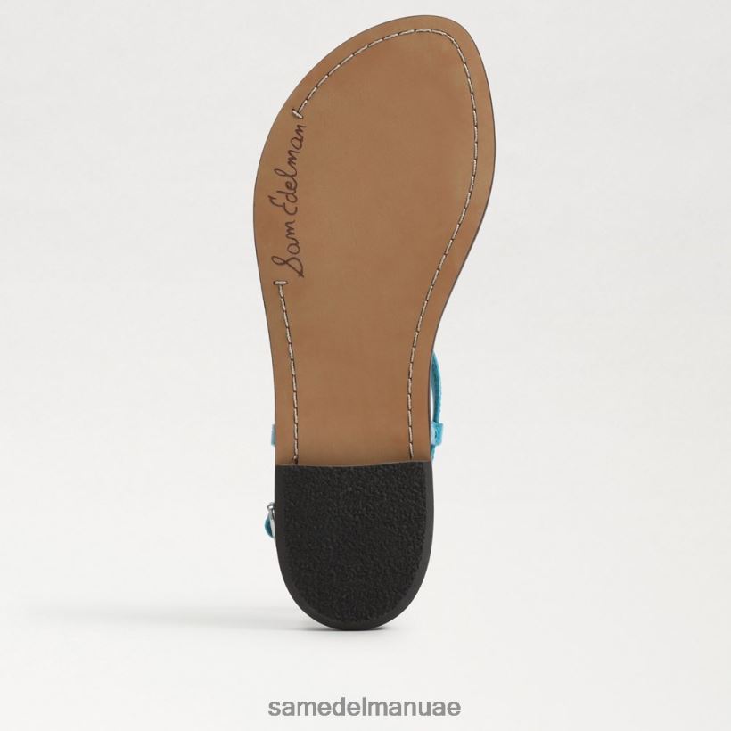 ميلوس الأزرق أحذية Sam Edelman نحيف صندل جيجي ثونغ 246L6T226