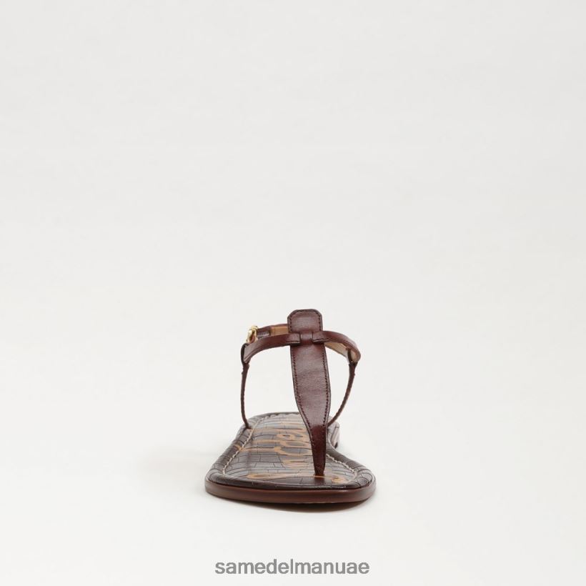 بني قيقب أحذية Sam Edelman نحيف صندل جيجي ثونغ 246L6T228