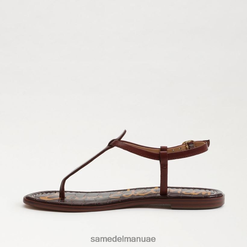 بني قيقب أحذية Sam Edelman نحيف صندل جيجي ثونغ 246L6T228