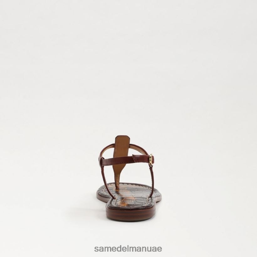 بني قيقب أحذية Sam Edelman نحيف صندل جيجي ثونغ 246L6T228