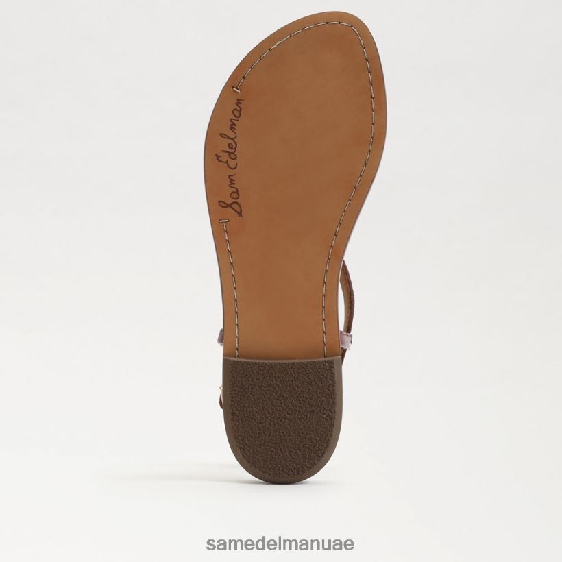 بني قيقب أحذية Sam Edelman نحيف صندل جيجي ثونغ 246L6T228