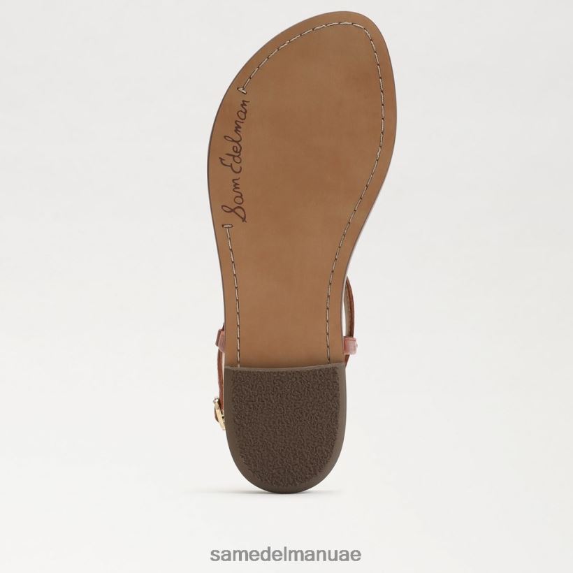 كونا البني أحذية Sam Edelman نحيف صندل جيجي ثونغ 246L6T229