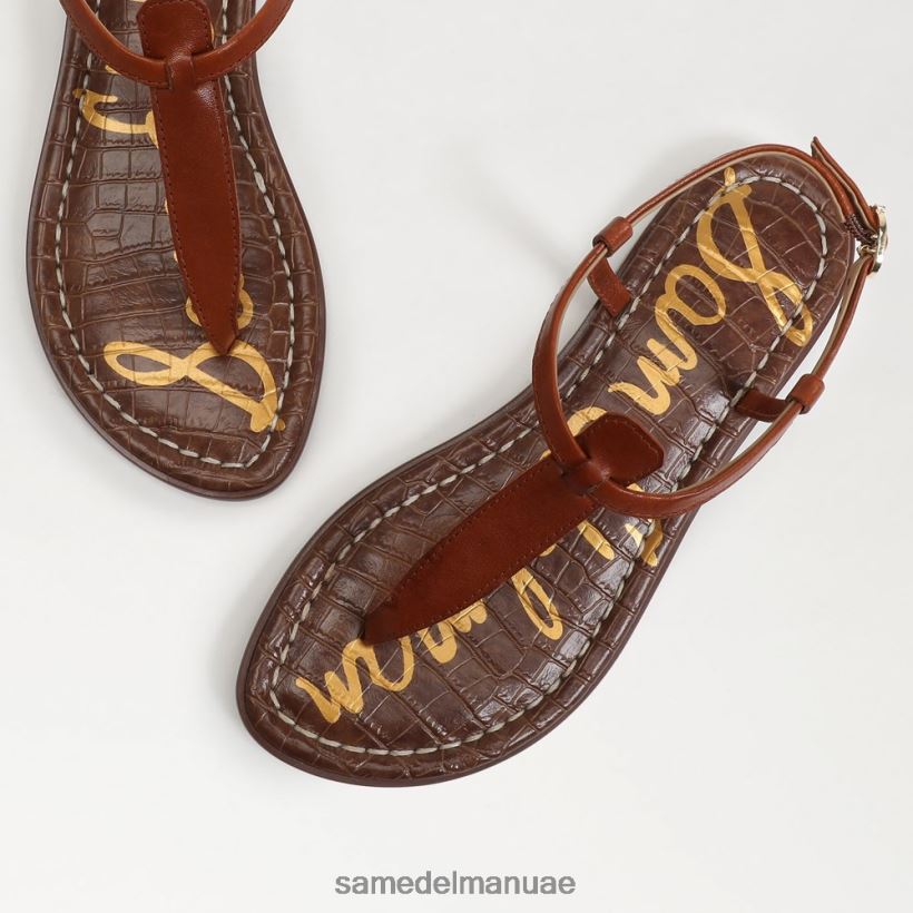 كونا البني أحذية Sam Edelman نحيف صندل جيجي ثونغ 246L6T229