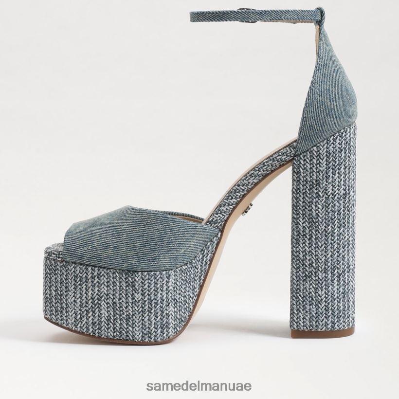 غسلها باللون الأزرق الجديد أحذية Sam Edelman نحيف كعب منصة كوري 246L6T238