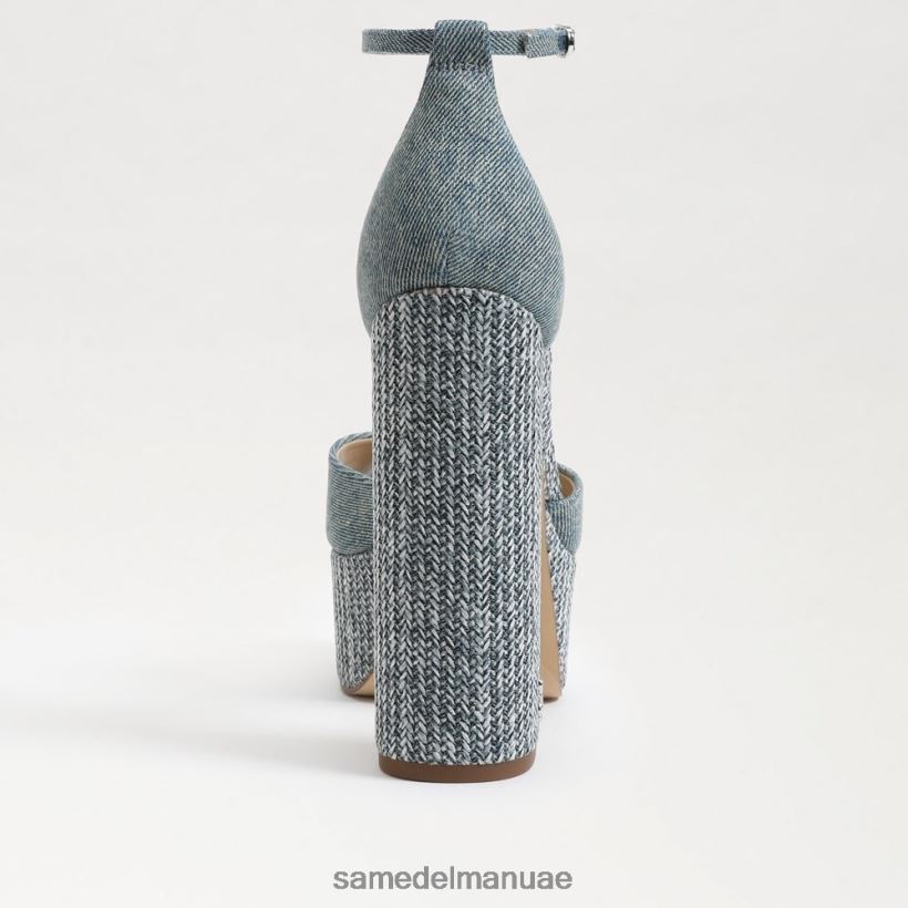غسلها باللون الأزرق الجديد أحذية Sam Edelman نحيف كعب منصة كوري 246L6T238