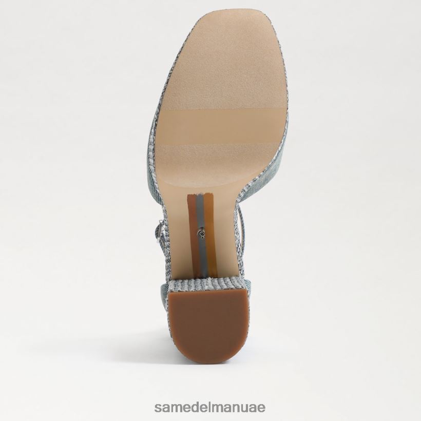 غسلها باللون الأزرق الجديد أحذية Sam Edelman نحيف كعب منصة كوري 246L6T238