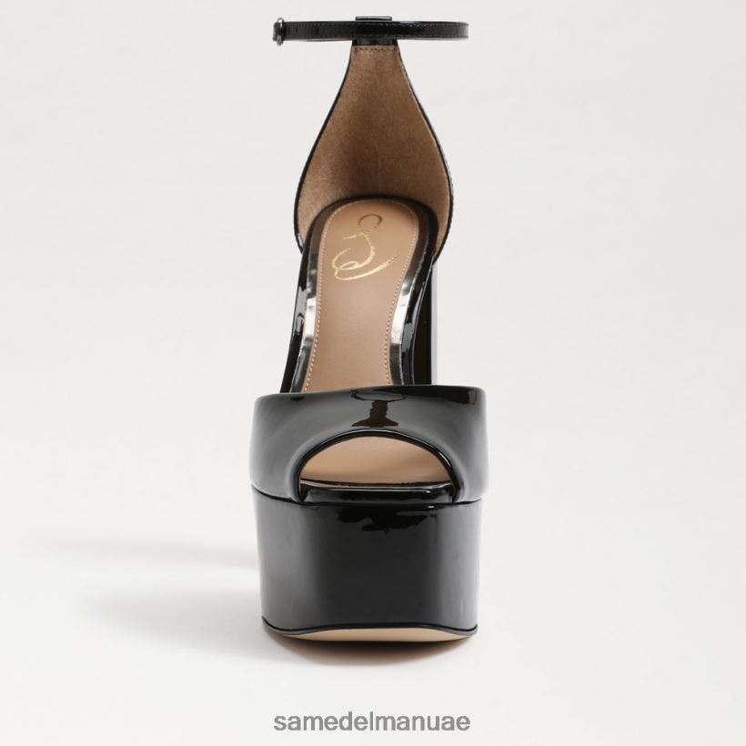 أسود براءة اختراع أحذية Sam Edelman نحيف كعب منصة كوري 246L6T239