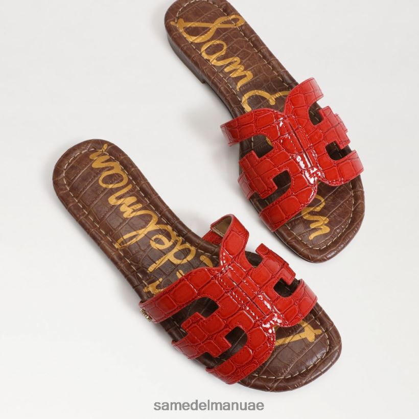 الطين الأحمر أحذية Sam Edelman نحيف صندل منزلق خليج 246L6T23