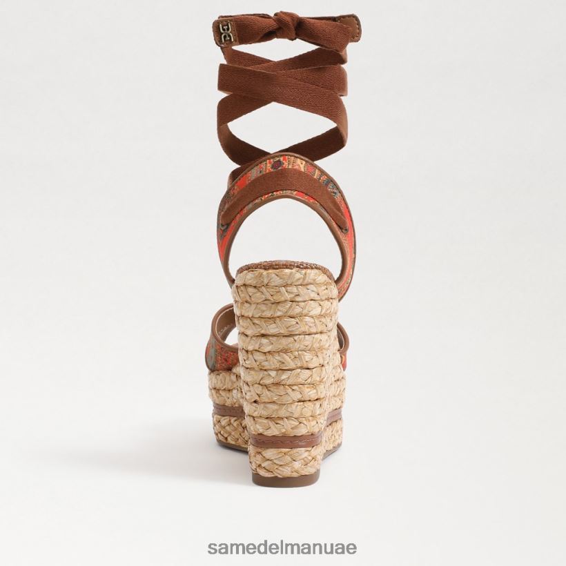الخشخاش البرتقالي أحذية Sam Edelman نحيف صندل إسبادريل إسبادريل من فون 246L6T243