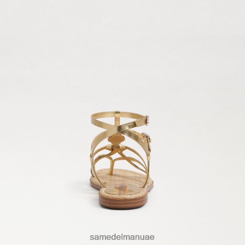 العنبر الذهب أحذية Sam Edelman نحيف جوين المصارع صندل 246L6T249
