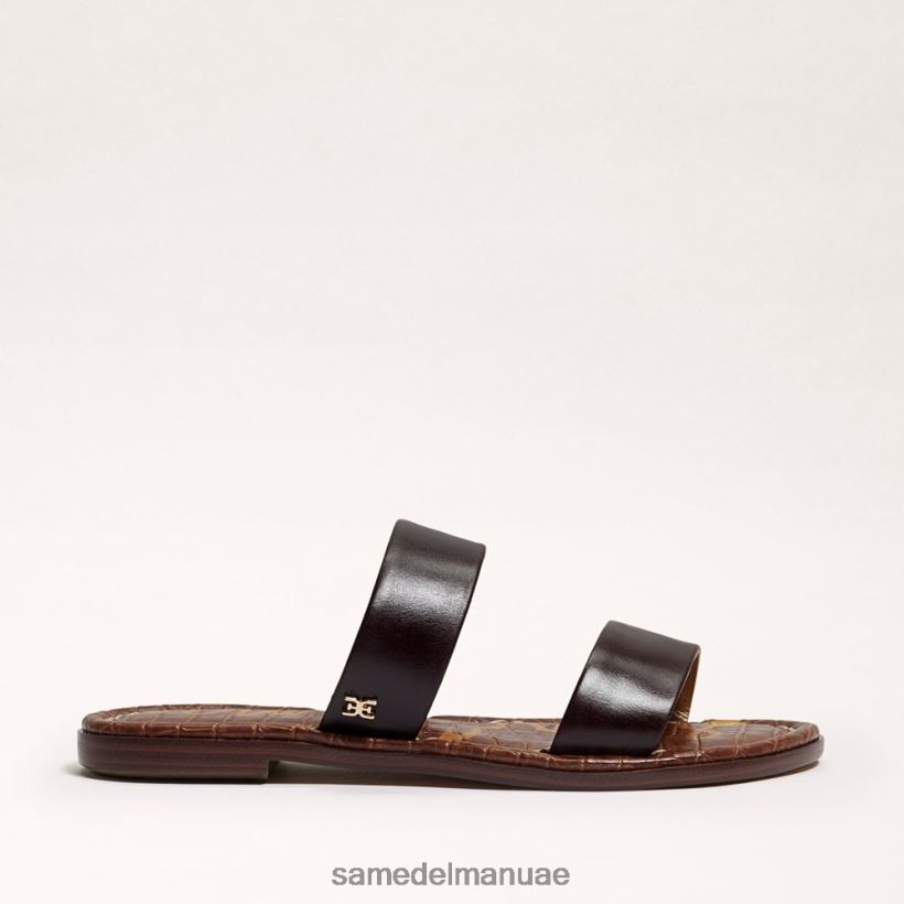قهوة أحذية Sam Edelman نحيف صندل منزلق 246L6T253