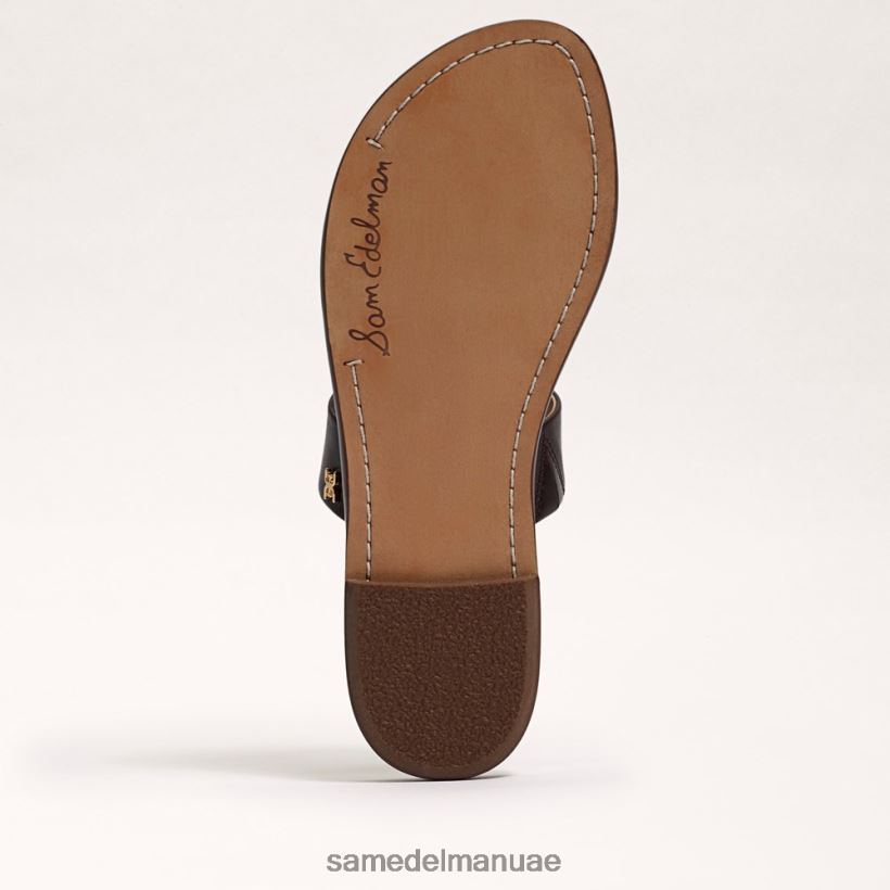 قهوة أحذية Sam Edelman نحيف صندل منزلق 246L6T253