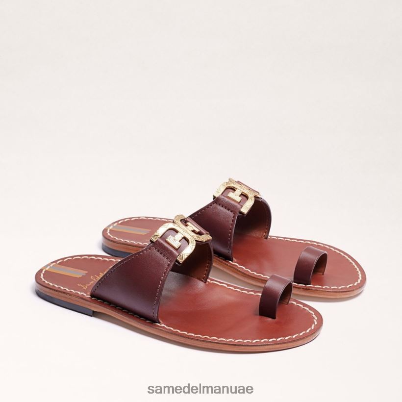 القيقب بوربون أحذية Sam Edelman نحيف صندل بحلقة أصابع القدم القصوى 246L6T256