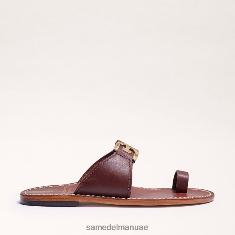 القيقب بوربون أحذية Sam Edelman نحيف صندل بحلقة أصابع القدم القصوى 246L6T256