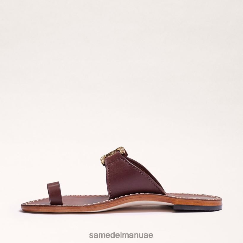 القيقب بوربون أحذية Sam Edelman نحيف صندل بحلقة أصابع القدم القصوى 246L6T256