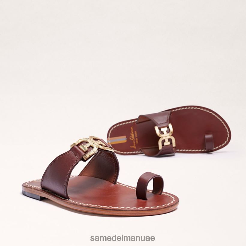 القيقب بوربون أحذية Sam Edelman نحيف صندل بحلقة أصابع القدم القصوى 246L6T256