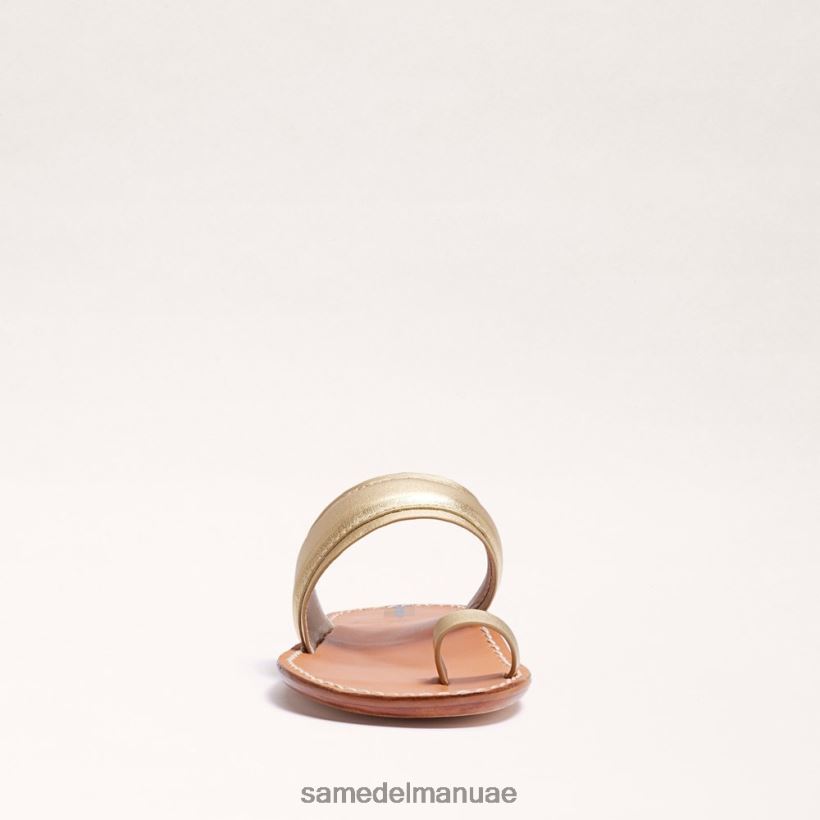 العنبر الذهب أحذية Sam Edelman نحيف صندل بحلقة أصابع القدم من مارجيت 246L6T257