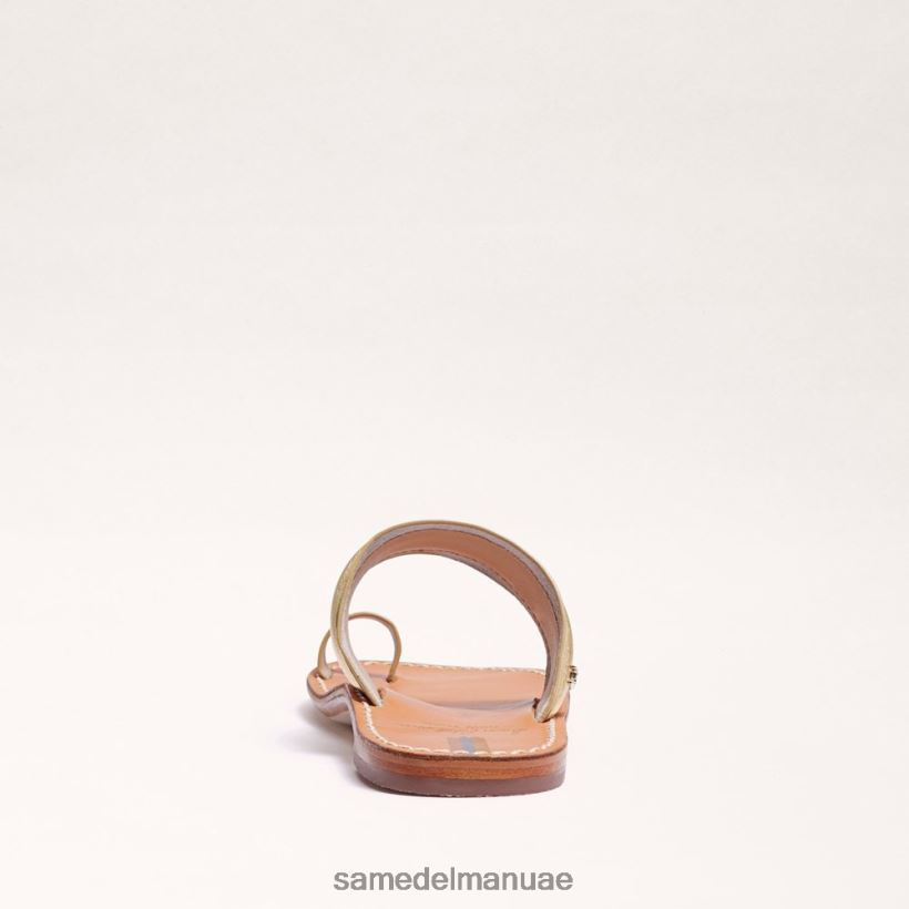 العنبر الذهب أحذية Sam Edelman نحيف صندل بحلقة أصابع القدم من مارجيت 246L6T257