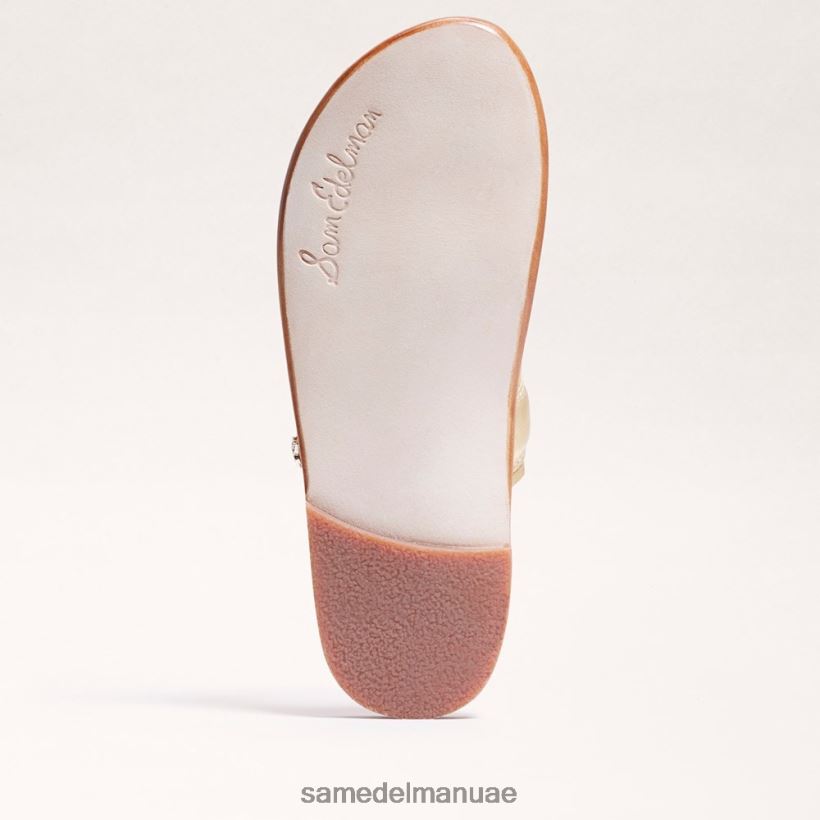 العنبر الذهب أحذية Sam Edelman نحيف صندل بحلقة أصابع القدم من مارجيت 246L6T257