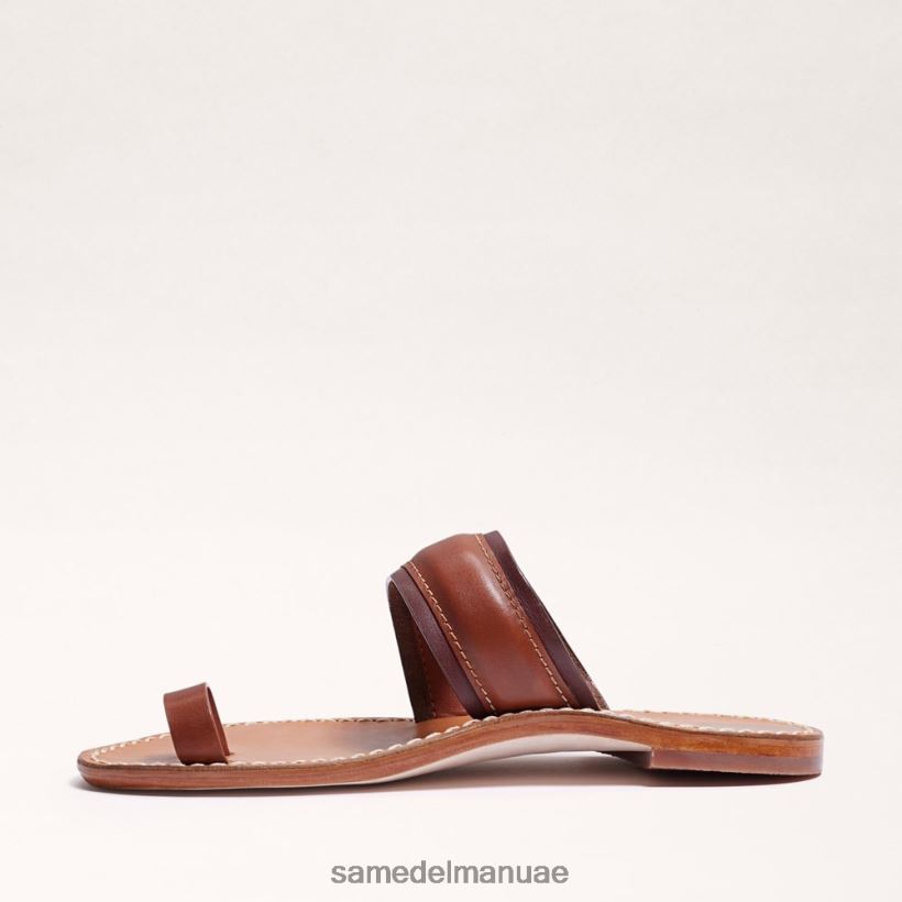 بني قيقب أحذية Sam Edelman نحيف صندل بحلقة أصابع القدم من مارجيت 246L6T261